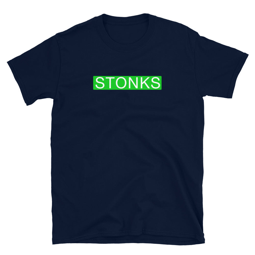 Stonks Short-Sleeve Unisex T-Shirt